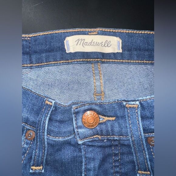 Madewell Cali Demi-Boot Jeans Medium Wash Size 25P EUC - Picture 5 of 9